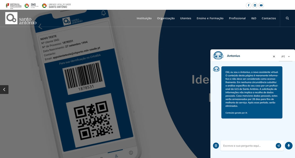 antonius assistente virtual